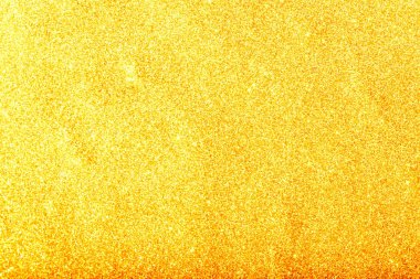 Altın glitter doku doğum günü, yıldönümü, düğün, yeni yıl arifesi ya da Noel için arka plan Derma bulanık.