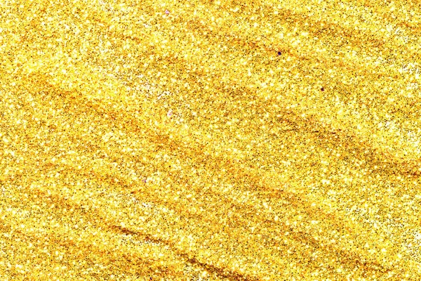 Gyllene Glitter Textur Colorfull Suddig Abstrakt Bakgrund För Födelsedag Årsdag — Stockfoto