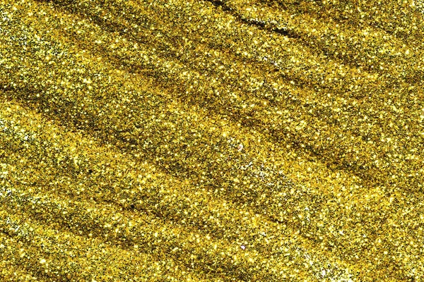 Gyllene Glitter Textur Colorfull Suddig Abstrakt Bakgrund För Födelsedag Årsdag — Stockfoto
