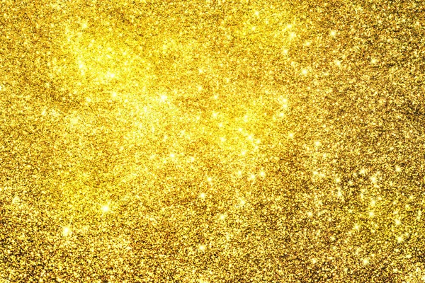 Golden Glitter Texture Colorfull Blurred Abstract Background Birthday Anniversary Wedding — Stock Photo, Image