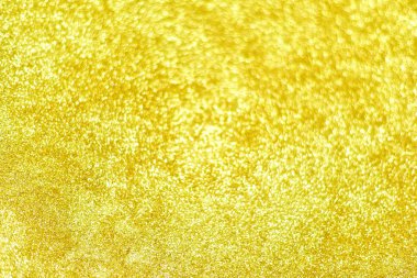 Altın glitter doku doğum günü, yıldönümü, düğün, yeni yıl arifesi ya da Noel için arka plan Derma bulanık.