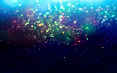 Sim bokeh ışıklandırma efekti Renkli bulanık soyut sırt