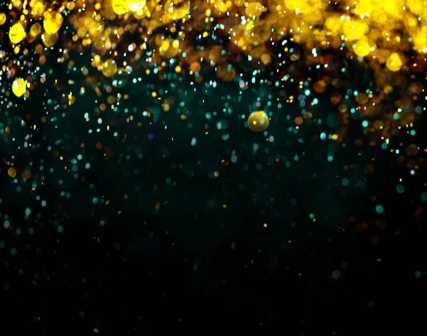 Glitter bokeh lichteffect Kleurrijk wazig abstract backgro — Stockfoto