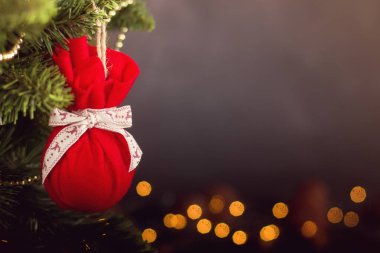 Tebrik kartı Noel dekorasyon takvim