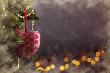 Ayaz tebrik kartı Noel dekorasyon takvim