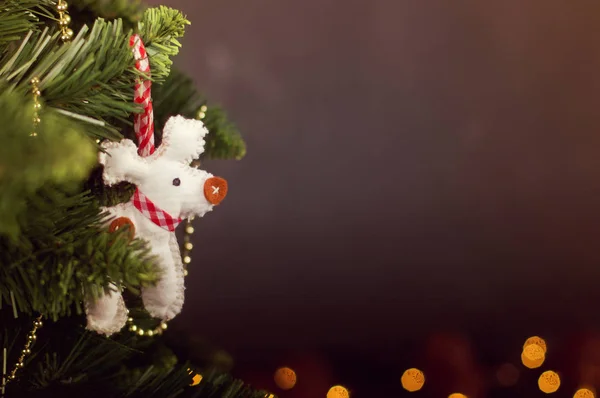 Greating karty świąteczne dekoracje kalendarza — Zdjęcie stockowe