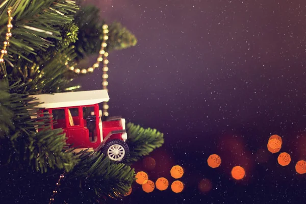 グリーティング カード クリスマス装飾カレンダー — ストック写真