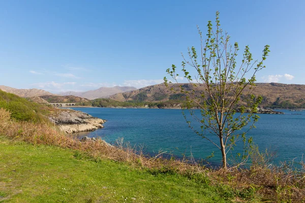 Loch Nan Uamh beautiful Scottish loch west coast of Scotland near Arisaig — Stock Photo, Image