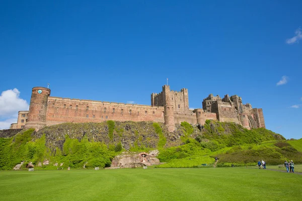 Bamburgh castle northumberland nordost england uk — Stockfoto