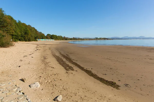 Llanbedrog Gales Hermosa Playa Llyn Península Gales Entre Pwllheli Abersoch —  Fotos de Stock