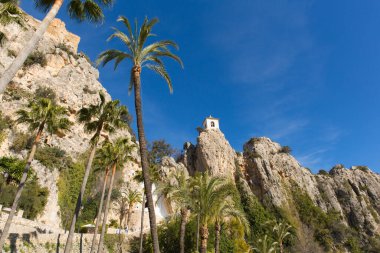 Guadalest Alicante İspanya Benidorm 'dan tarihi köy gezisi