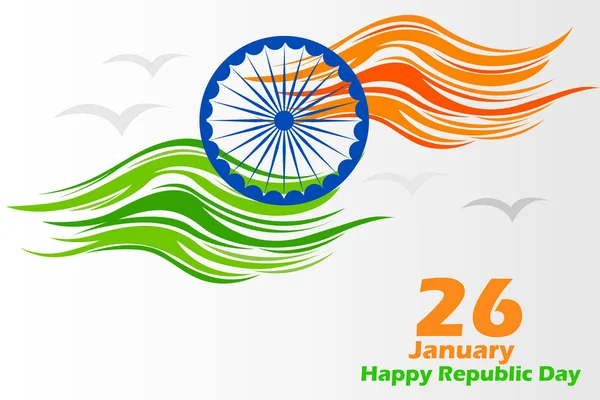 Indian tricolor flag background for Happy Republic Day - Stock Image -  Everypixel