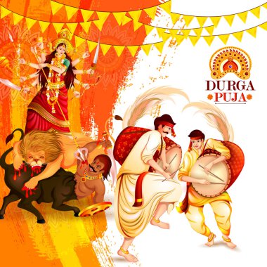 Hindistan bayramı Dussehra 'nın Durga Puja festivali geçmişi kutlu olsun.