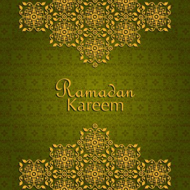 Ramazan Kareem selamlar çiçek tasarım ile Ramazan arka planı için