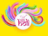 Indie Festival barev Happy Holi pozadí