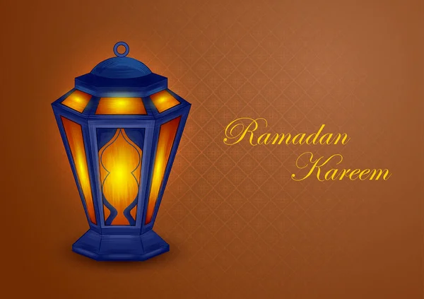 Ramadan Kareem oslavy pozdrav pro Eid pozadí — Stockový vektor