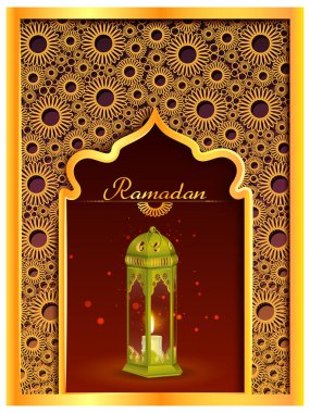 Ramazan Kareem İslam Camii ile Ramazan arkaplanını selamlıyor