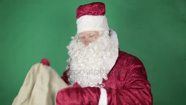 Papai Noel está chegando . — Vídeo de Stock