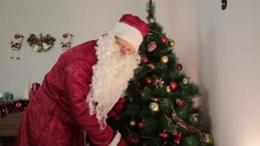Noel Baba Noel ağacı süsleme.