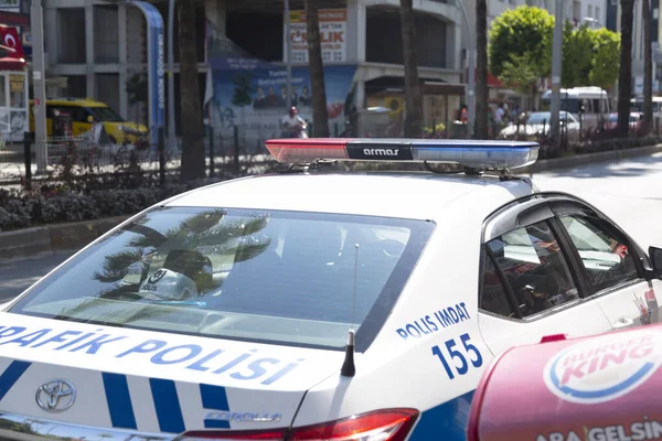 Manavgat, Türkiye 07.15.2019 Sokak Polisi. Yazı