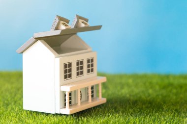 Bir konut binasının ana unsurlarının şeması.