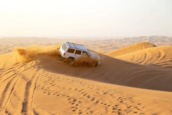 Dubai United Arab Emirates Desert 2020 Car Racing Editorial Extreme — Stock Photo, Image