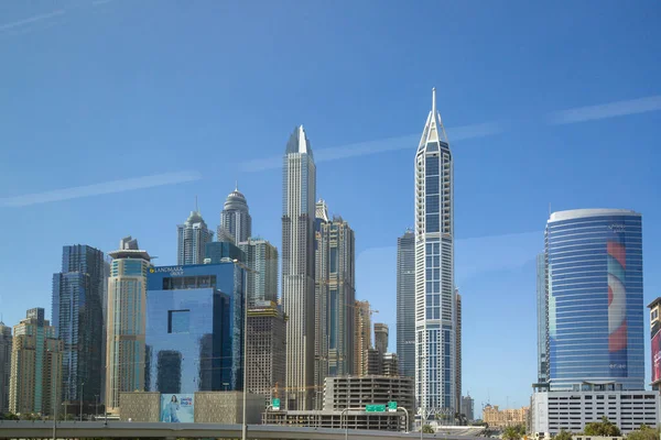 Dubai United Arab Emirates March 2020 City View Window Editorial — Stock Photo, Image