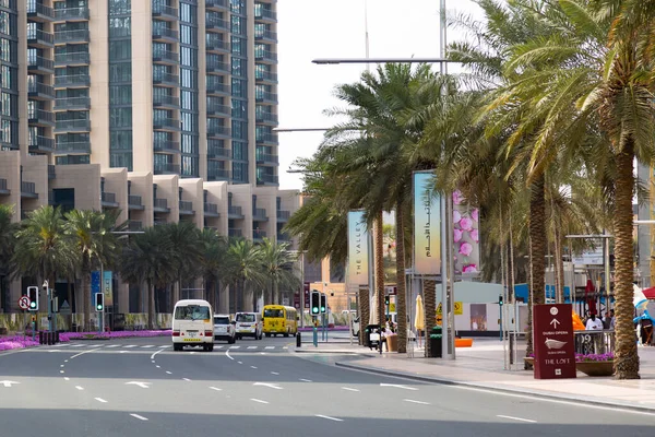 Dubai United Arab Emirates 2020 City Life Editorial Highway Center — Stock Photo, Image