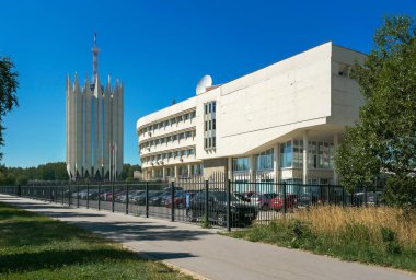 Saint-Petersburg, Rusya - 30 Temmuz 2018: Robot Bilimleri Enstitüsü 