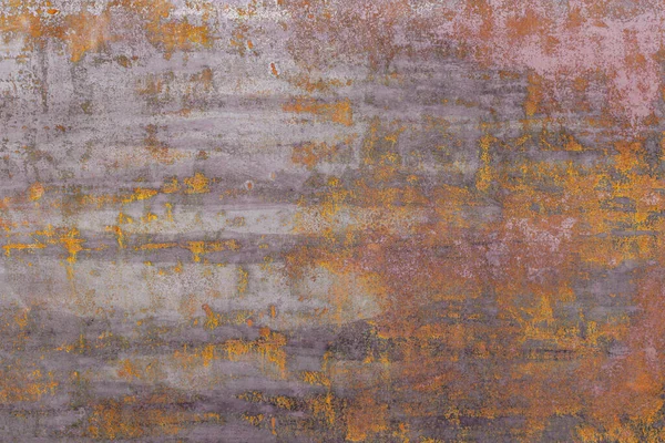 Rusty Desgaste Metal Ferro Aço Superfície Textura Fundo Com Corrosão — Fotografia de Stock