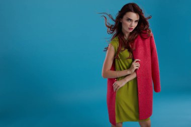 Kadın stil. Moda Model kız moda giysileri