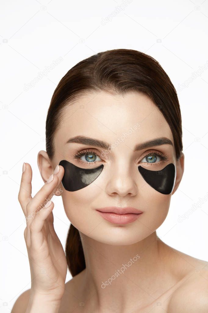 Beautiful Face With Patches Under Eyes