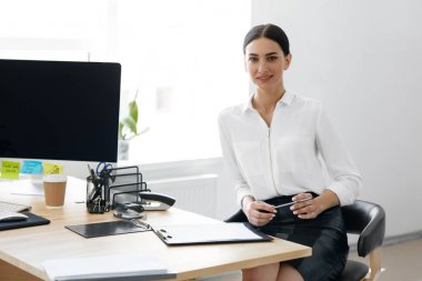 İş adamları. Office kadın portresi