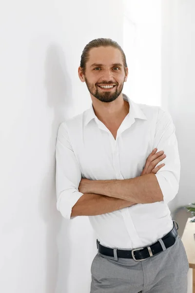 Portrait Of Business Man In Office — Stock Photo, Image