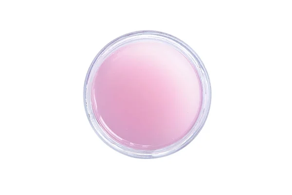 Produto cosmético de cuidados com a pele. Fechar-se da máscara de gel rosa — Fotografia de Stock