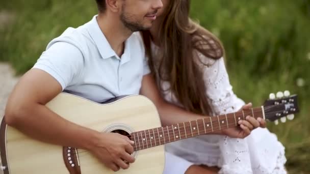 Amour Couple Romantique Amuser Plein Air Aimer Les Gens Passer — Video