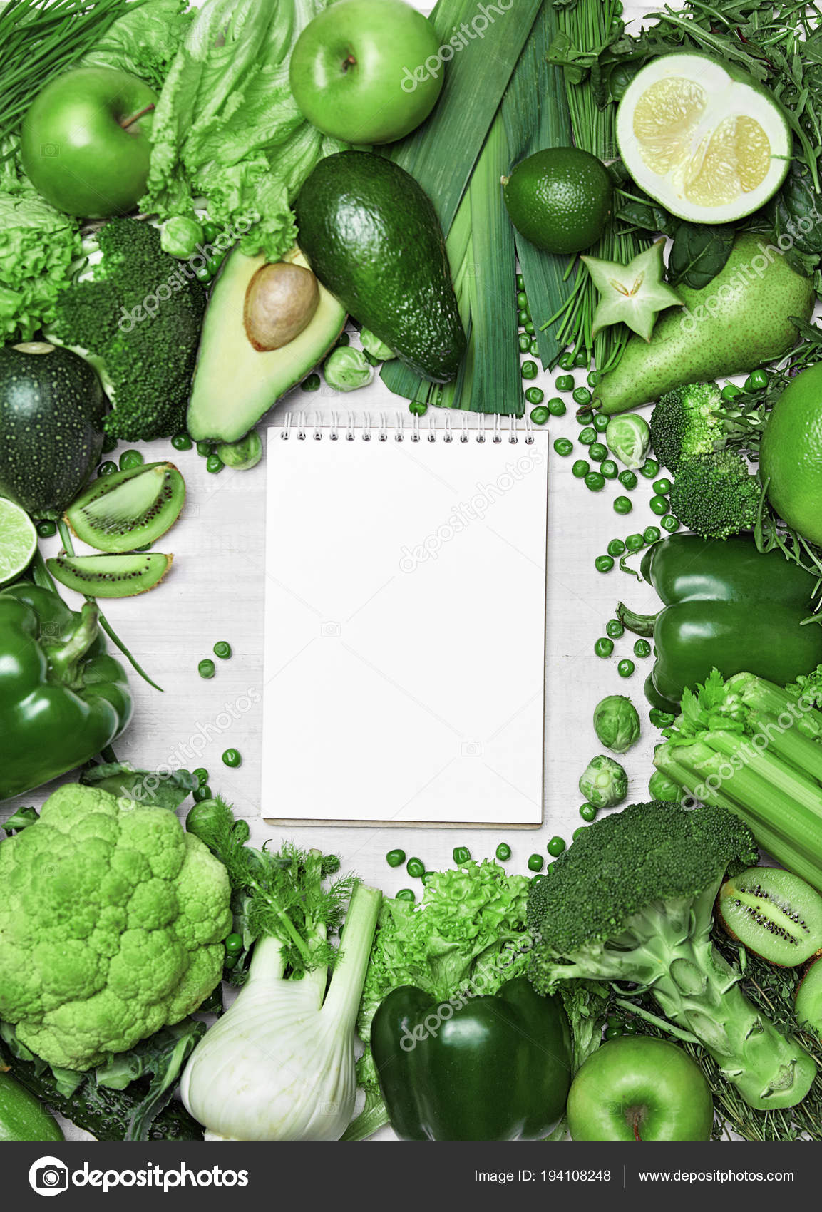 dieta de vegetales verdes