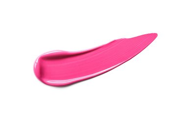 Beyaz zemin üzerine sıvı ruj örnek