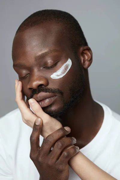 Soins Peau Traitement Visage Procédure Beauté Pour Homme Homme Facecare — Photo