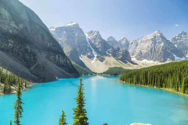 Moraine lake Alberta, Canada.