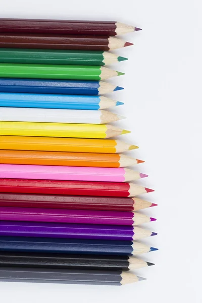 Renk Kalemleri Okula Geri Döndü Telifsiz Stok Fotoğraflar