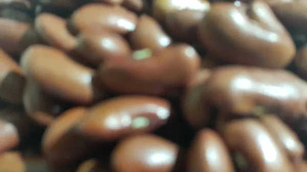 Kidenry fazole: detailní pohled na neuvařené červené fazole — Stock fotografie