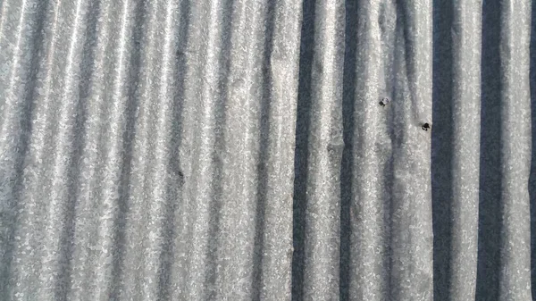 Gümüş oluklu sac doku arka plan — Stok fotoğraf