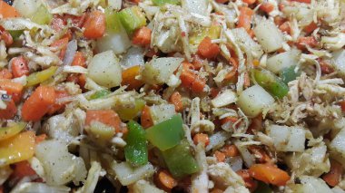 arka plan kullanımı için karışık sebze makro görünümünü yakın 