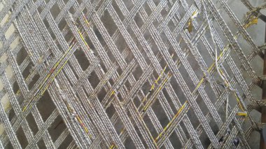 Kuru Jüt iplik veya ipler charpai denilen geleneksel yatak yapmak için iç içe