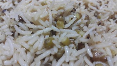 Basmati Pirinç Pulao ya da Chana ile sebzeli, ya da sebze pirinç çanak
