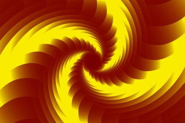 Spiral yapbozun sonsuz geometrifraktal arka planı