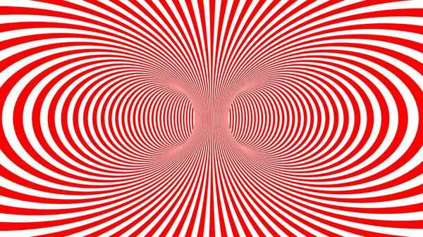 Гипнотический психоделический фон с красными полосками . Лицензионные Стоковые Изображения