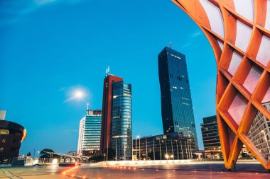 Gökdelenler ve Viyana Avusturya modern mimari