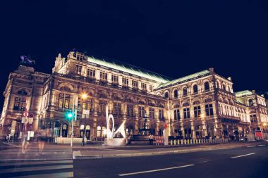 Gece Viyana Avusturya Devlet Opera